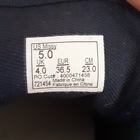 Vans Womens US Missy Shoes Size 5 (mens 6.5) Old Skool - Picture 4 of 8